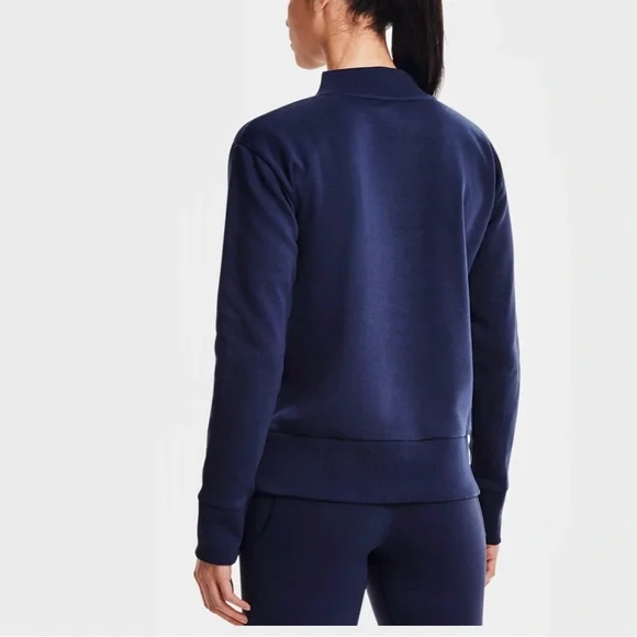 Under Armour AVY stadium crew in navy color. NWT - Picture 2 of 5